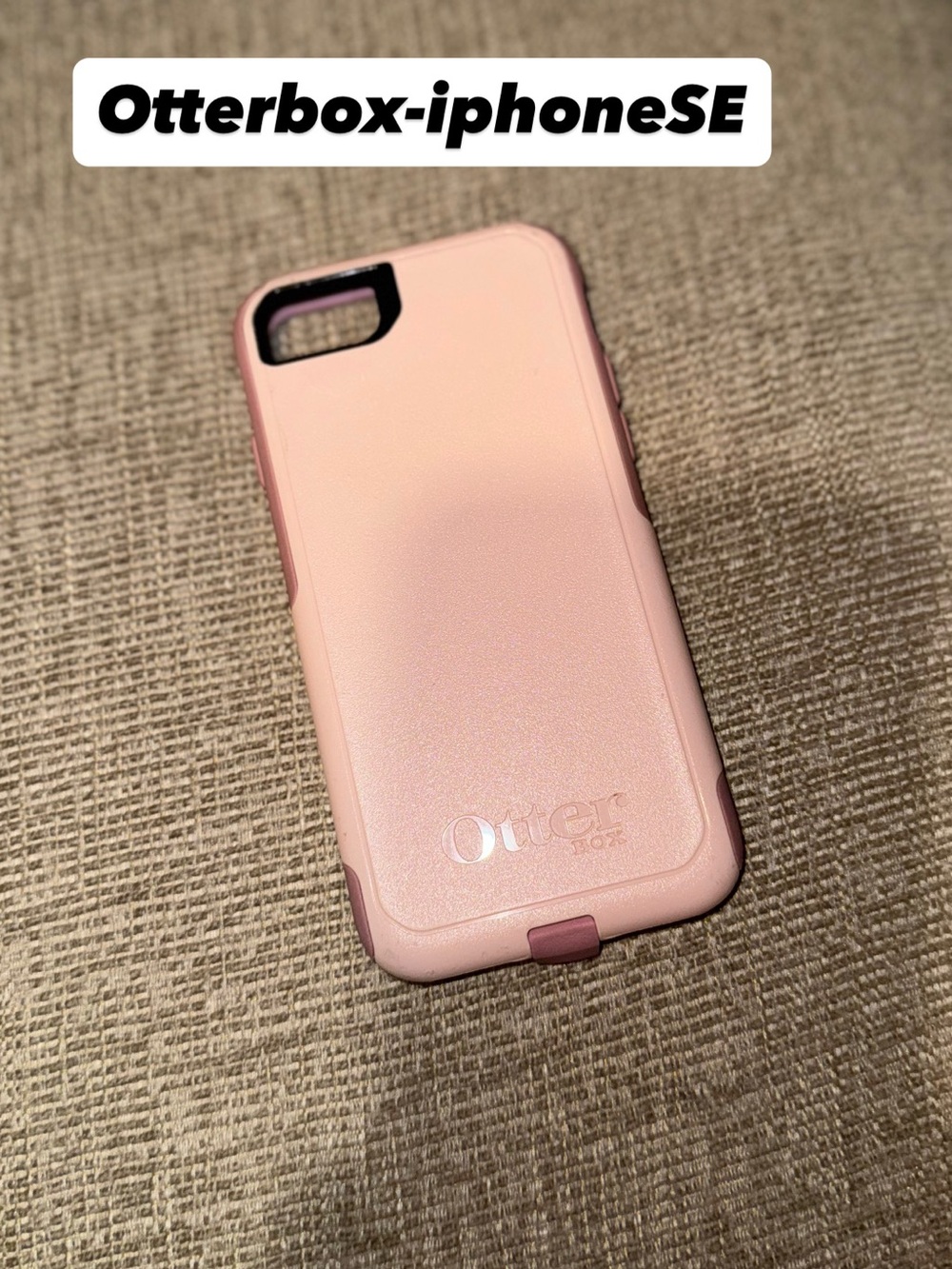 OtterBox Protective Case for iPhone SE — Light Pink